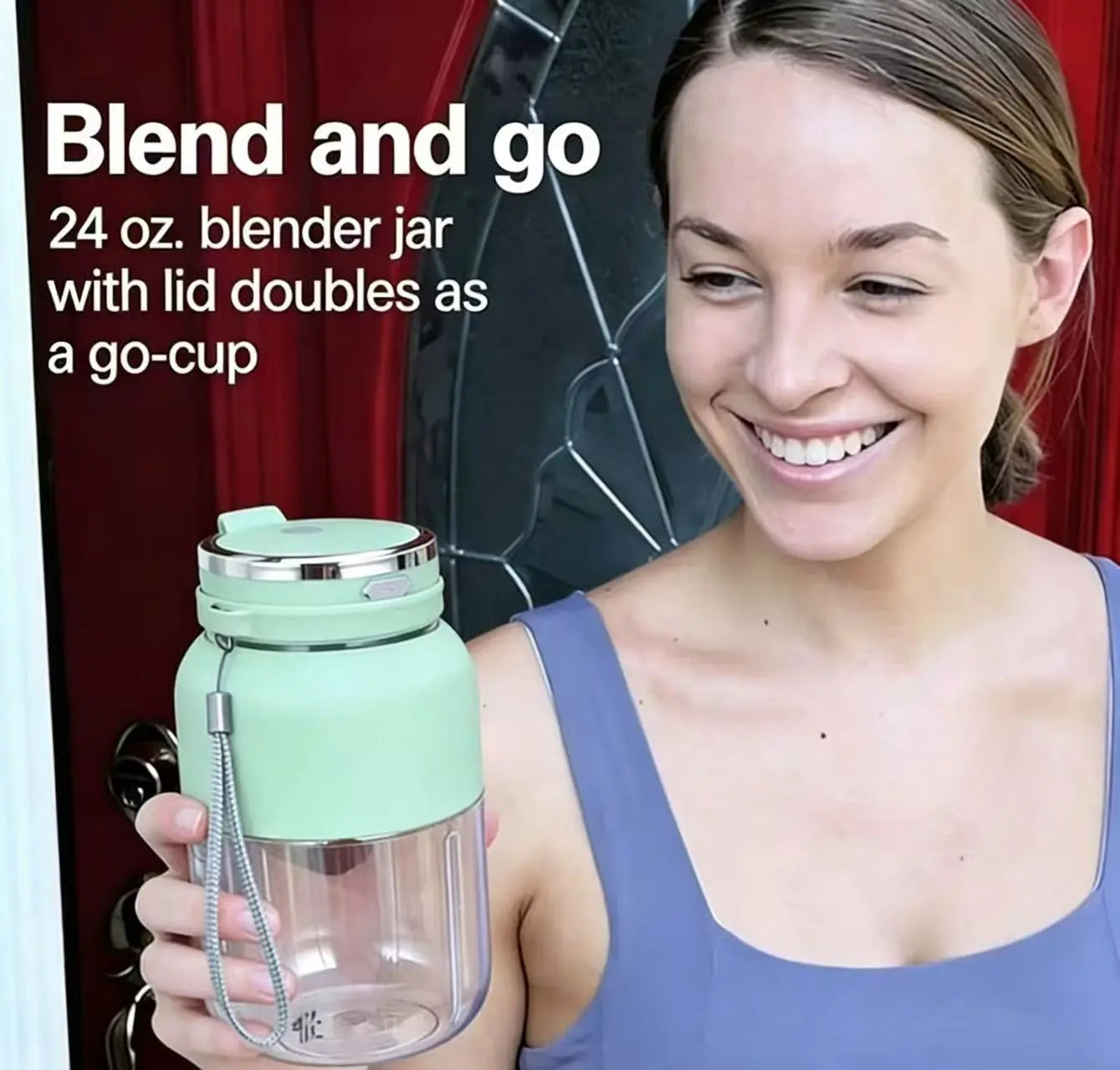 Portable Cordless Handheld Blender 