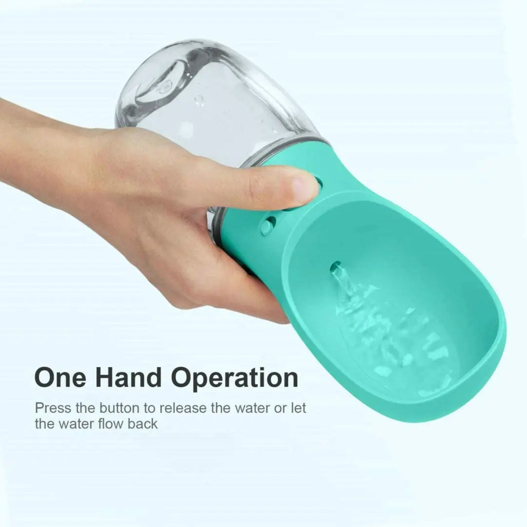 Pet Dog Water Bottle Portable Drinking Feeder for Dogs Cat Outdoor Travel.