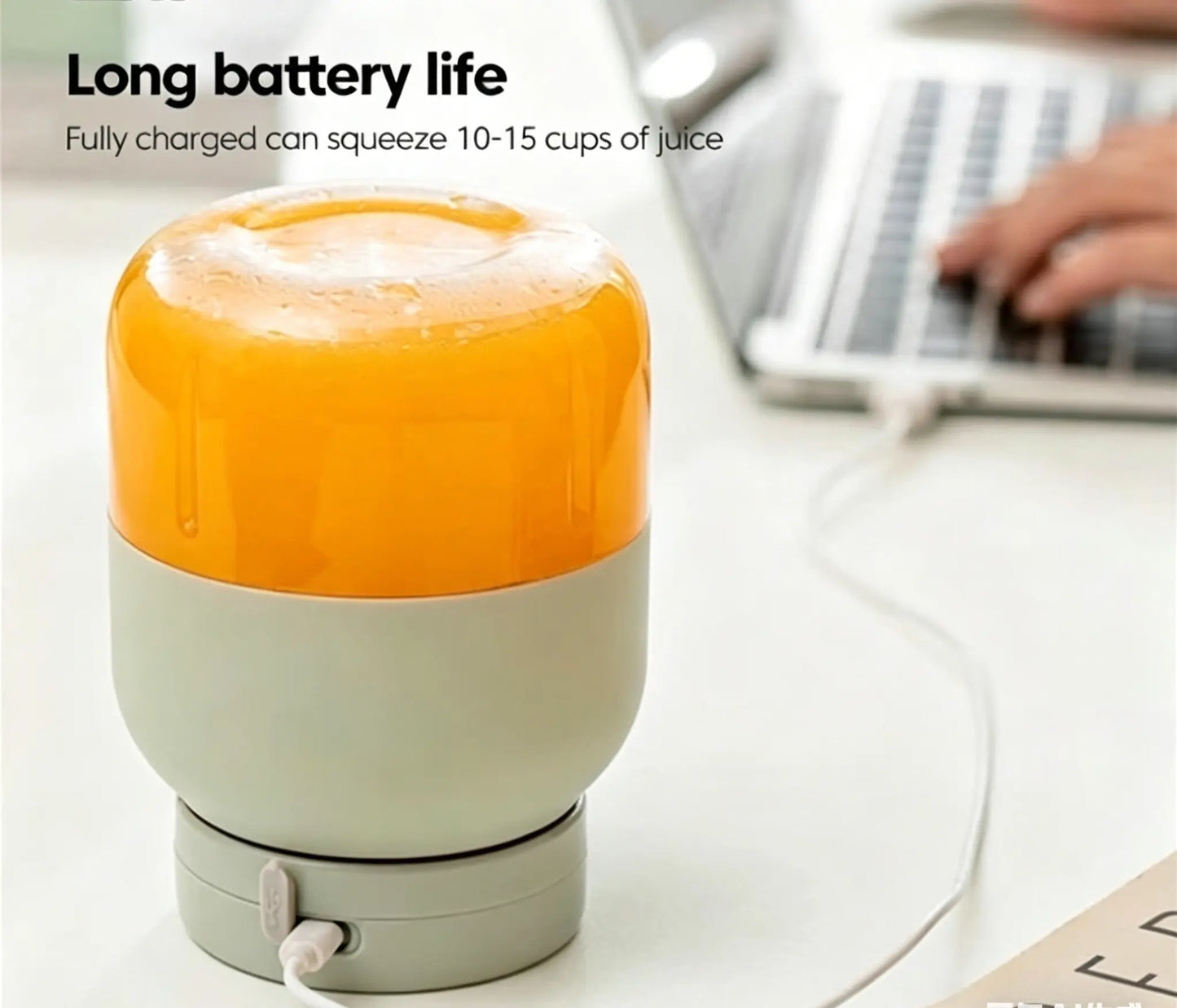 Portable Cordless Handheld Blender 