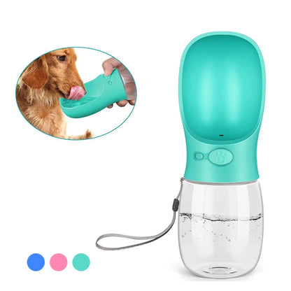 Pet Dog Water Bottle Portable Drinking Feeder for Dogs Cat Outdoor Travel.